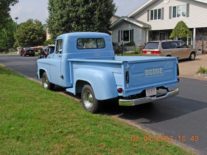 Development Of Automotive Old Dodge Pickup Trucks 1960 Dodge D