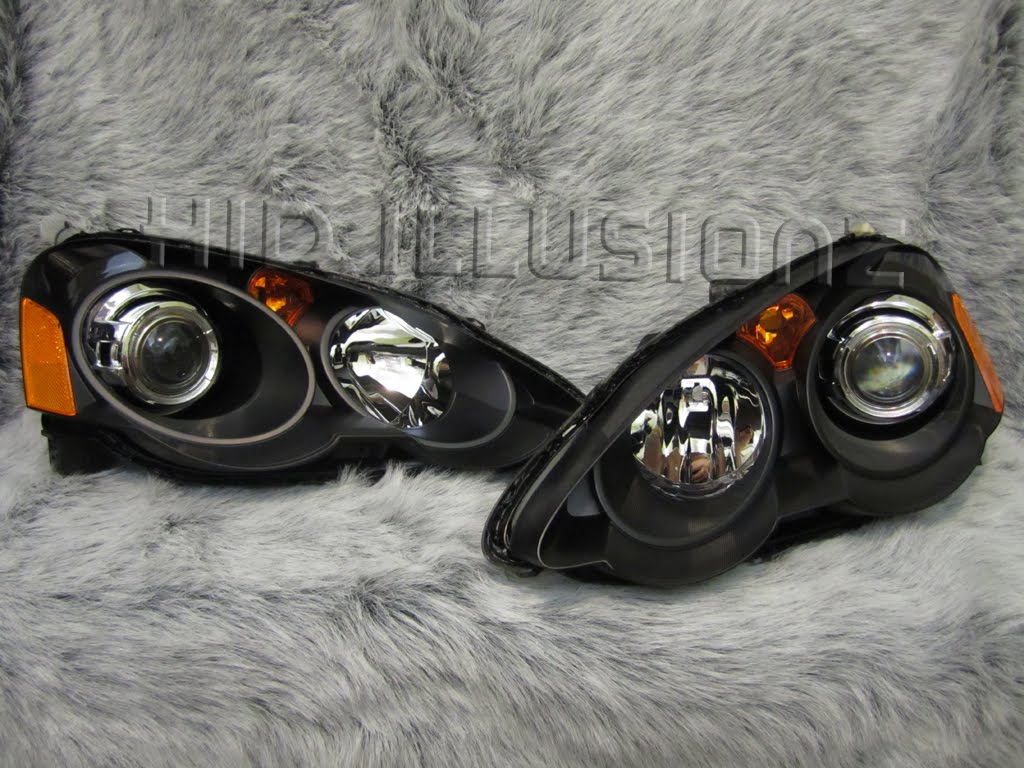 HID ILLUSIONZ Acura RSX TSX Cayenne Projector HID Retrofit Headlights