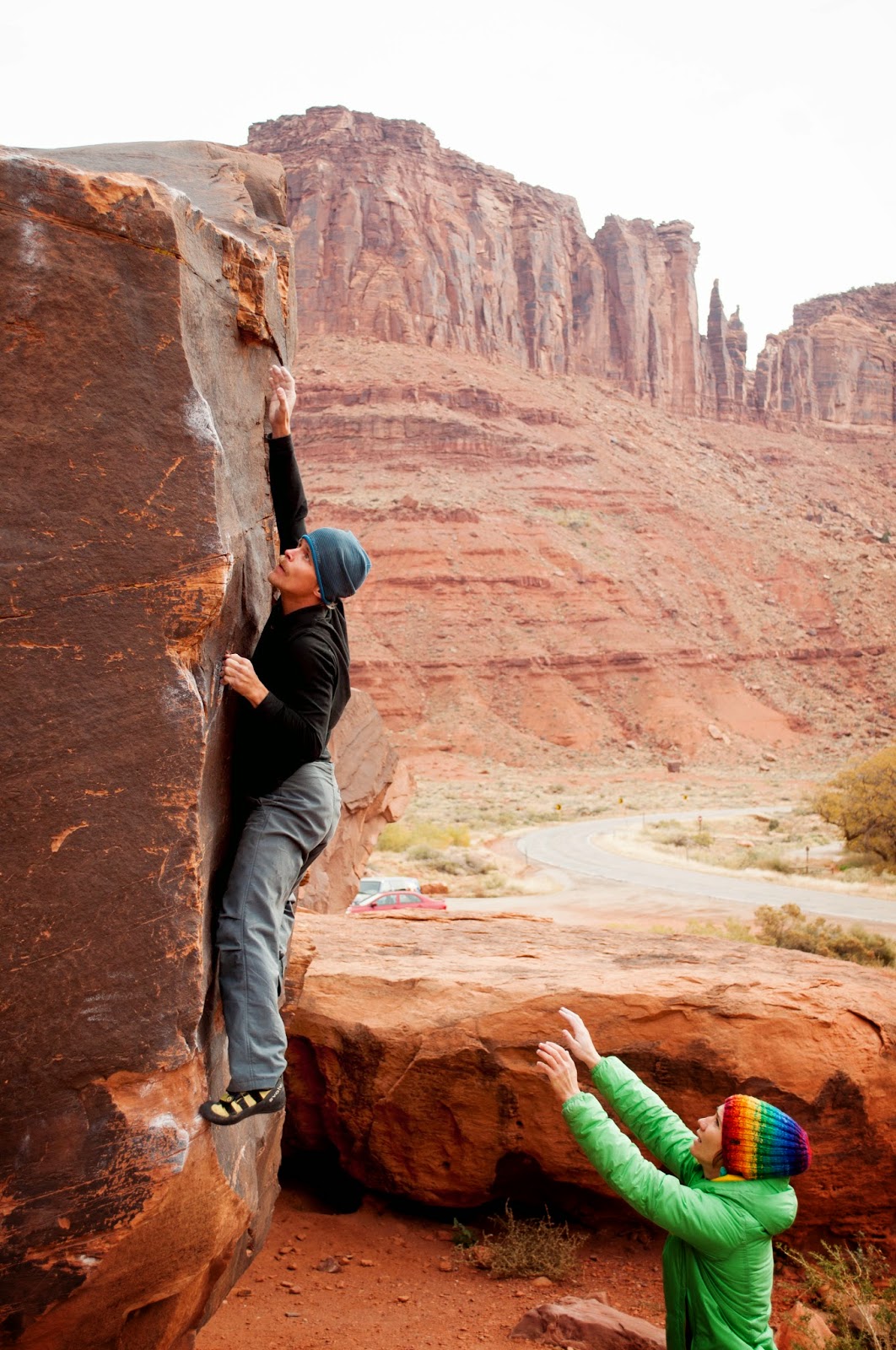 Adventures of the Climbing Kearney Kids Moab Bouldering Big Bend