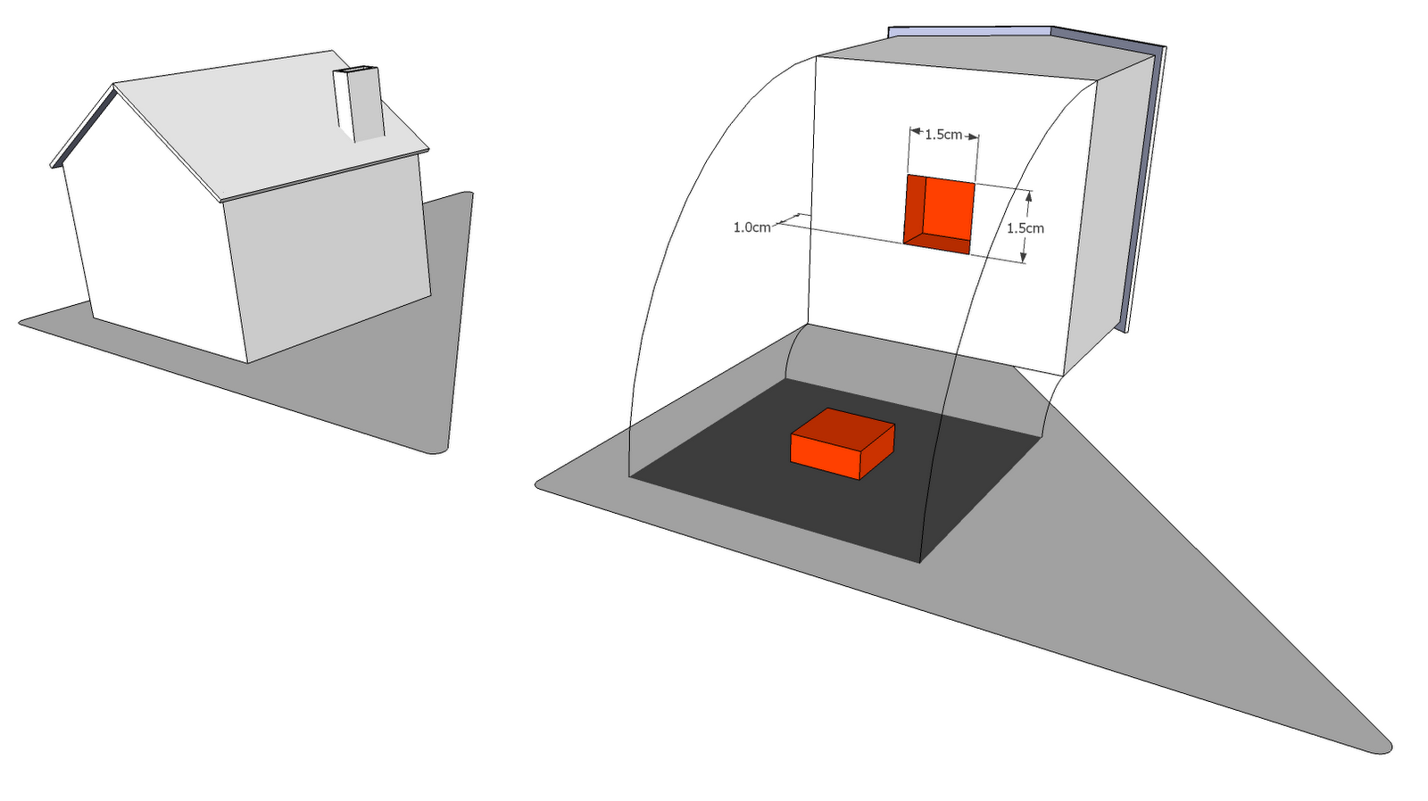 3DGeometrie GebäudePositionierung