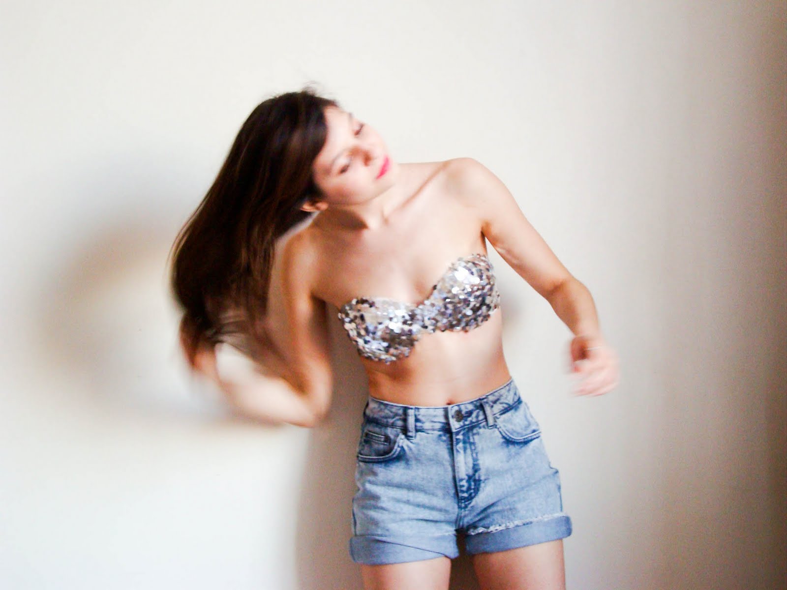 do it yourself // the sequin bra the girl named Love