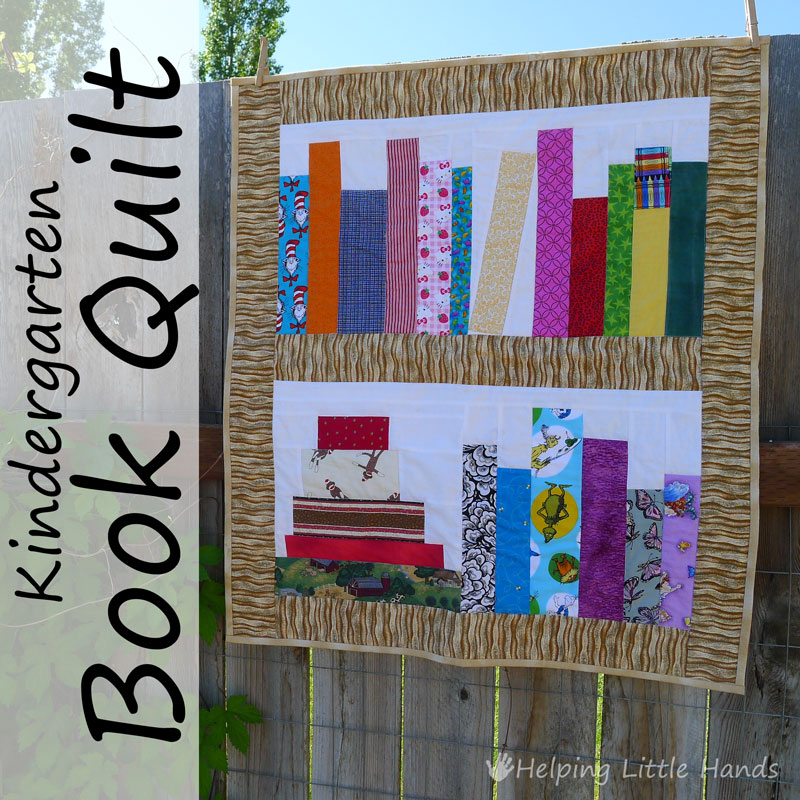 Pieces by Polly Kindergarten Book Quilts (Bloggers Quilt Festival Entry)