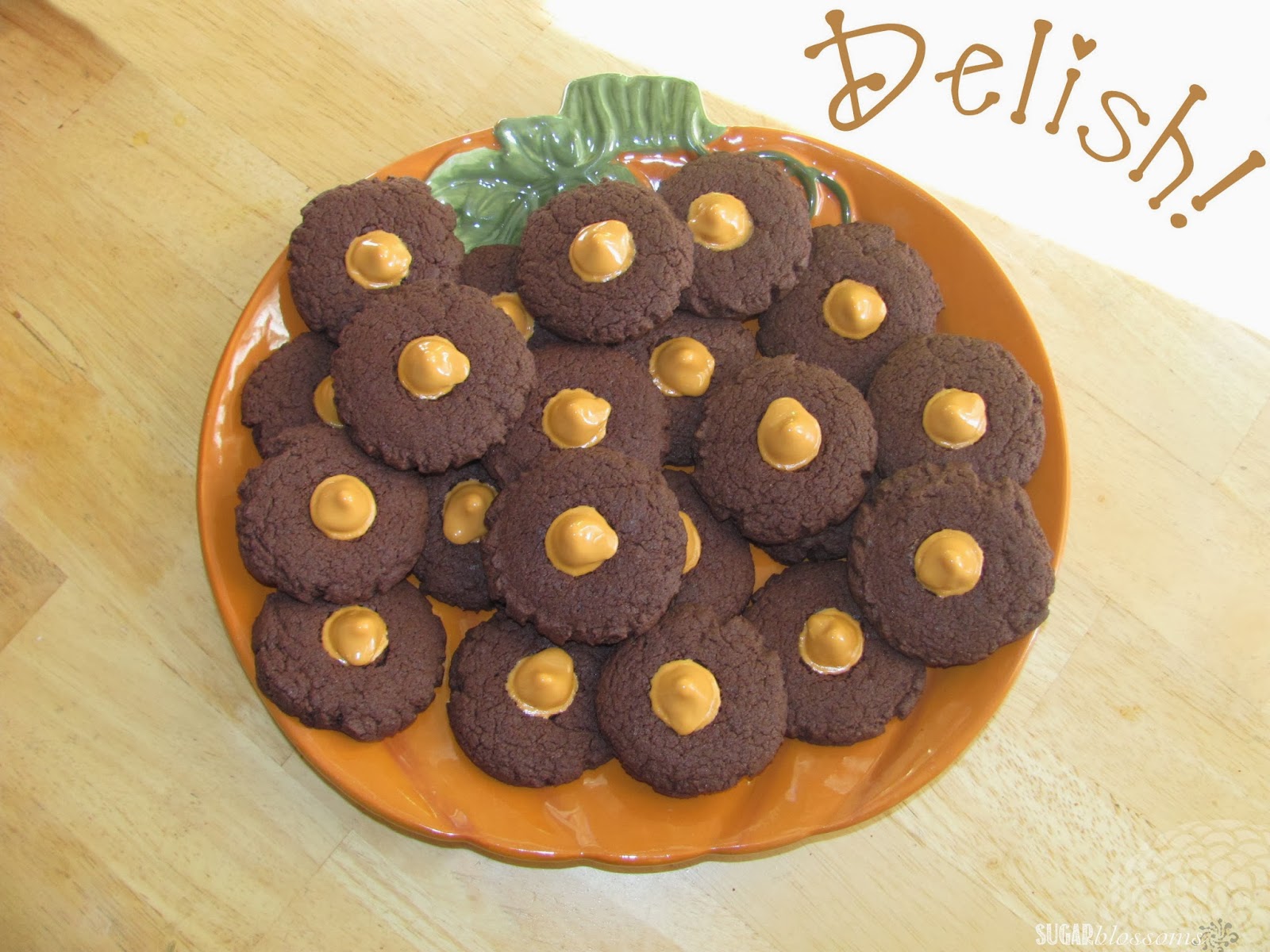 Sweet Sugar Blossoms BOO! with Pumpkin Blossom Cookie Recipe