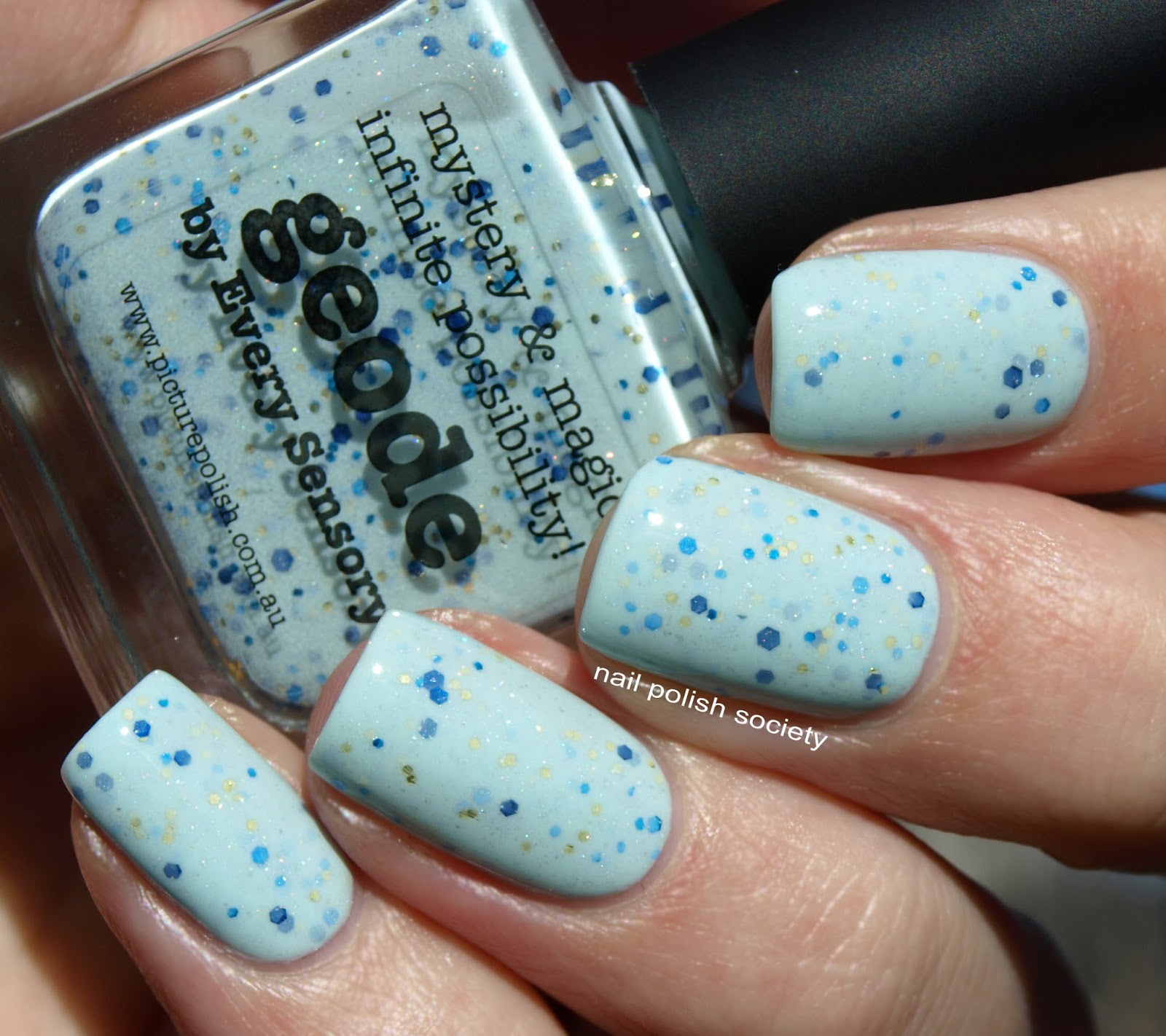 Nail Polish Society piCture pOlish Geode