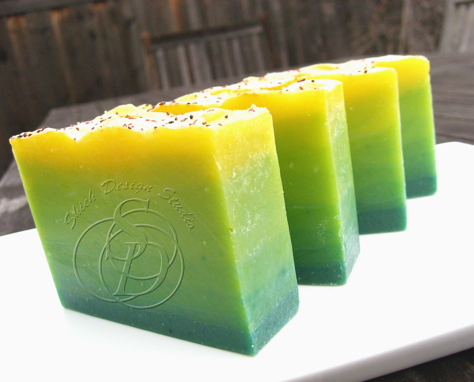 The Soap Bar Gradient Soap Tutorial Emily Shieh