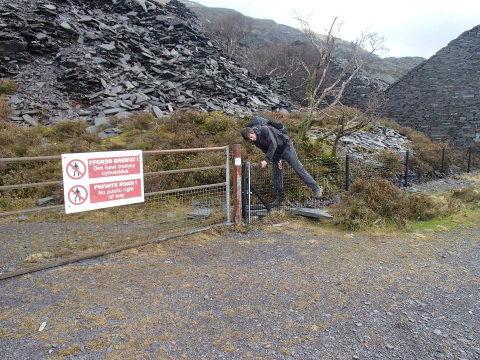Paddy's Adventures Snakes, Ladders and Tunnels, Dinorwic Slate Quarries