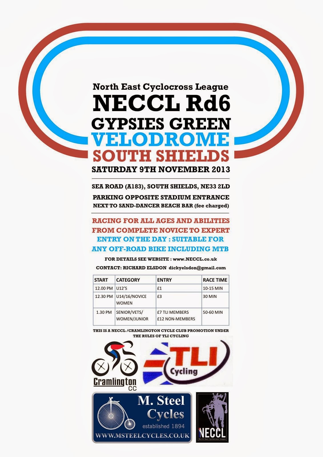 Muddy Brown's Blog NECCL RD 6 Gypsies Green, South Shields Sat 9th Nov