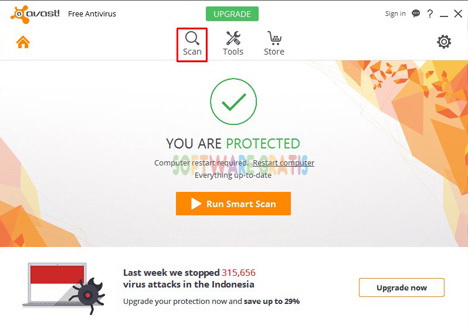 cara boot scan avast cara boot scan avast