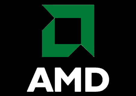 AMD logo and the history of the company