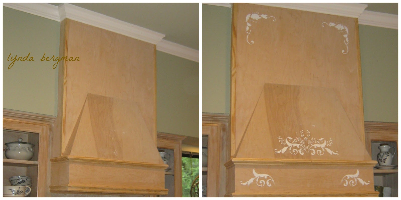 build wood hood vent