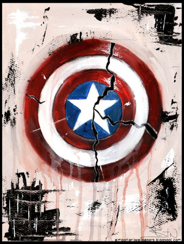 Captain America broken shield by BridgeToNeverland on DeviantArt Captain America broken shield by BridgeToNeverland on DeviantArt