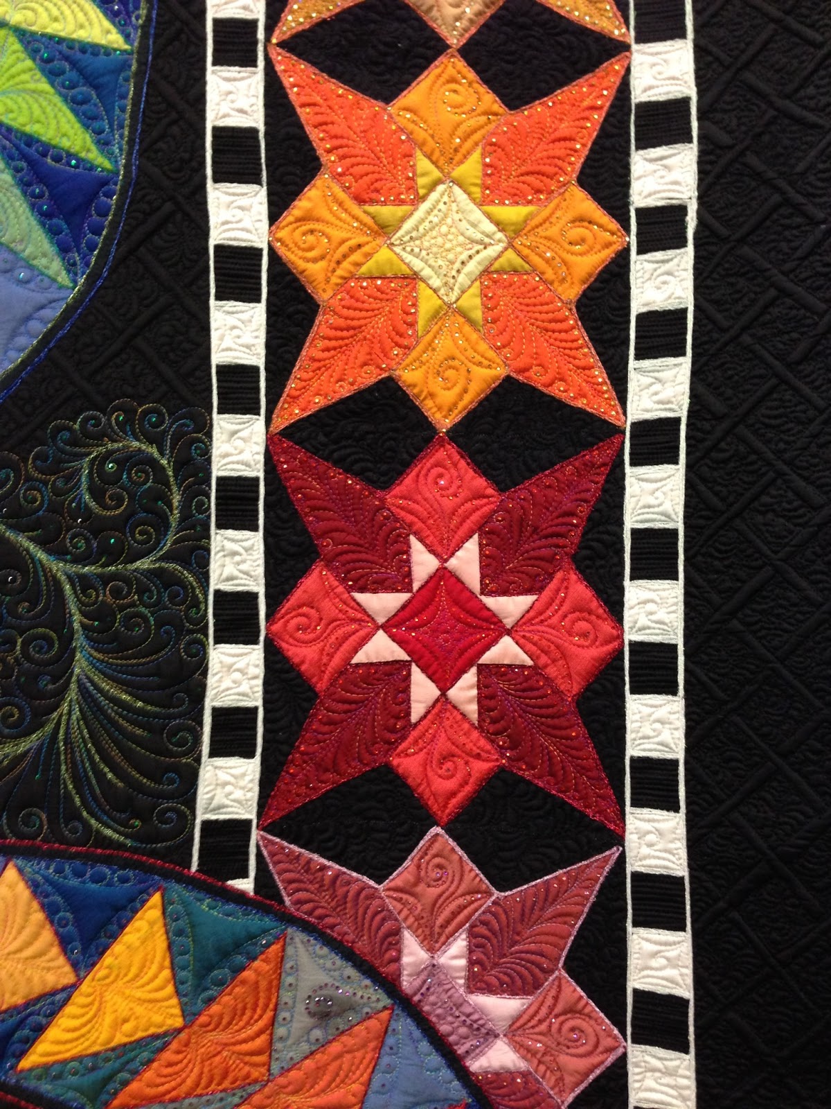 Fluffy Sheep Quilting IQFOI 2013 Pieced Quilts