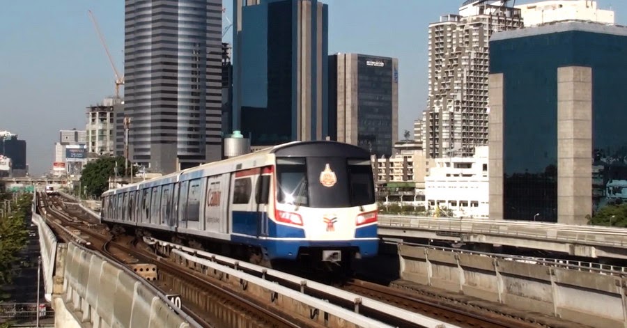 Informationen Uber Bangkok Bts Skytrain Bahnhofe Und Ihre Umgebung