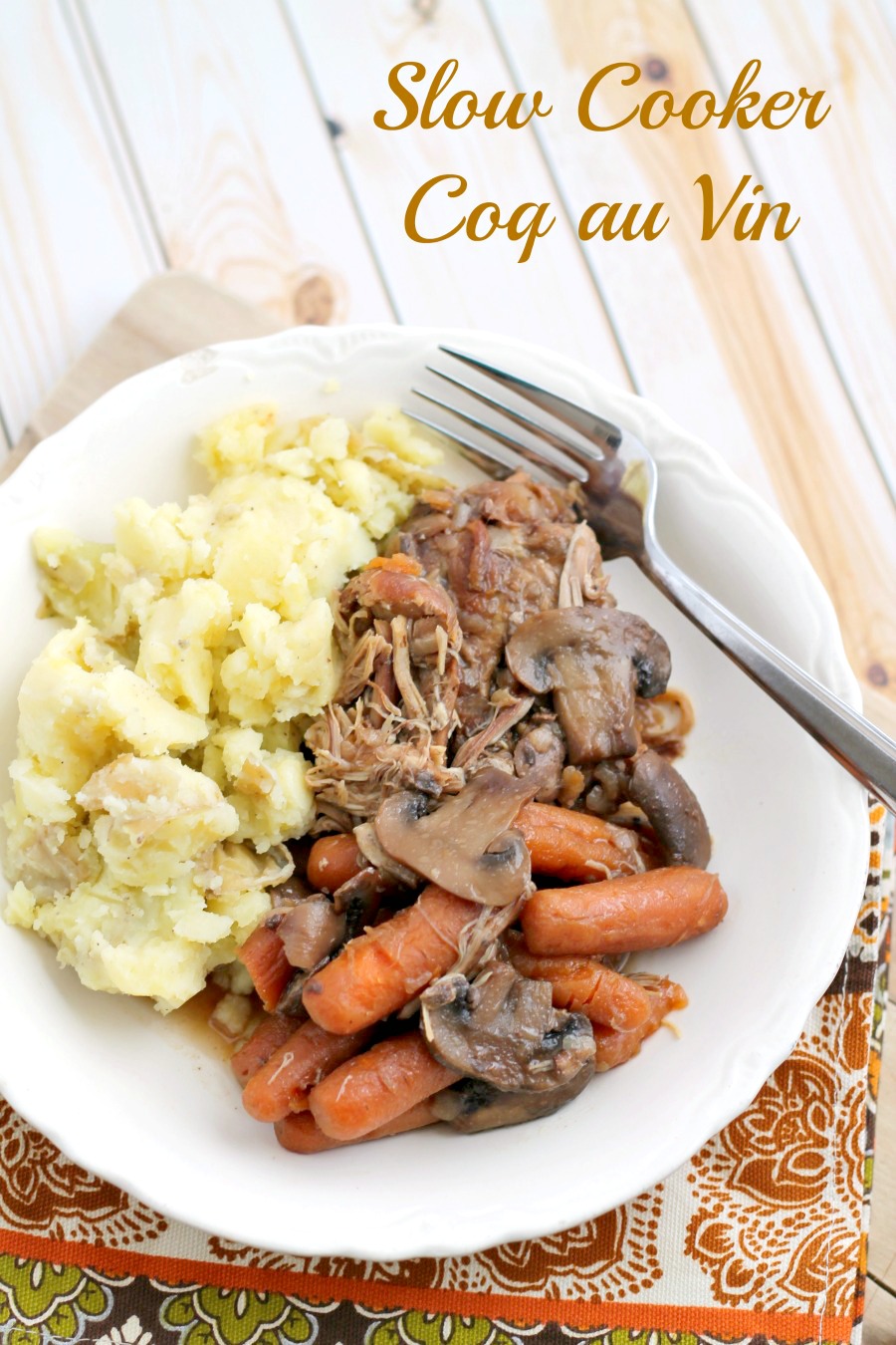 Frugal Foodie Mama Slow Cooker Coq au Vin
