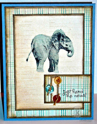 Stamps - Kitchen Sink Stamps Multi Step 'Lil Elephant