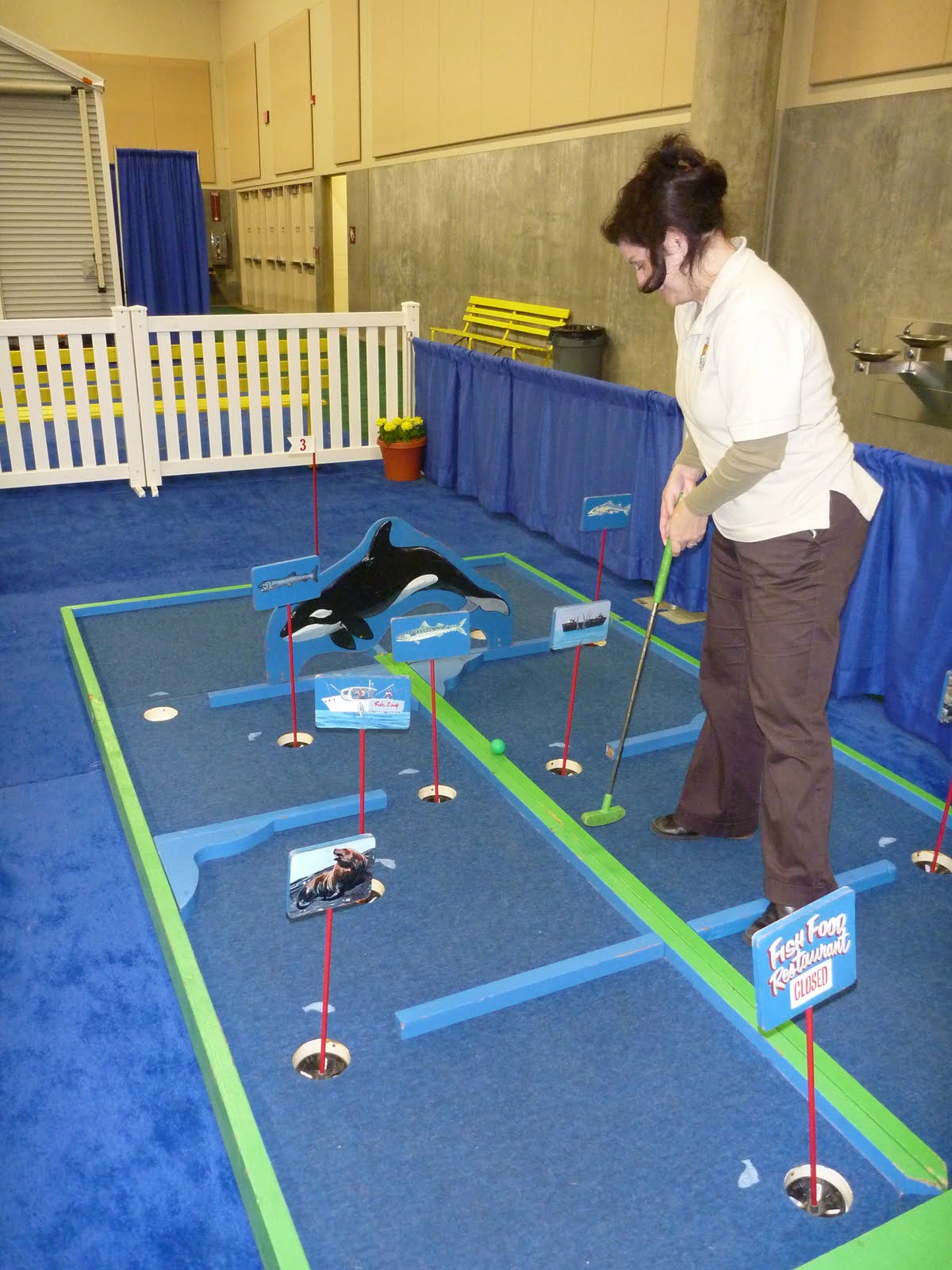 The Dish on Fish What do our rivers and minigolf have in common?