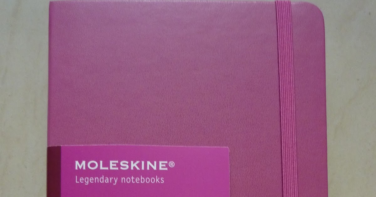 Plannerisms 2013 Moleskine large daily planner in Magenta!