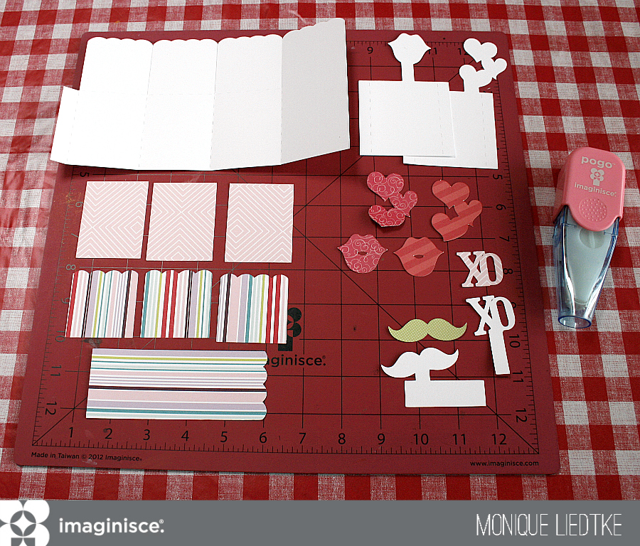 Creating nonsense: valentine box card creating nonsense: Valentine Box Card - Imaginisce