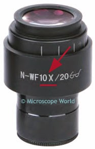 microscope eyepiece magnification