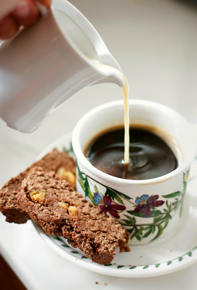 Half Full Chocolate & Fig Biscotti