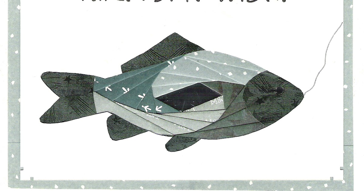 Cotton Creations Iris Folding Fish