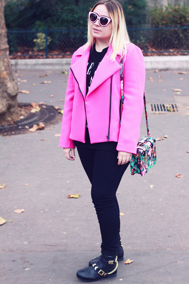 Pink Biker Jacket