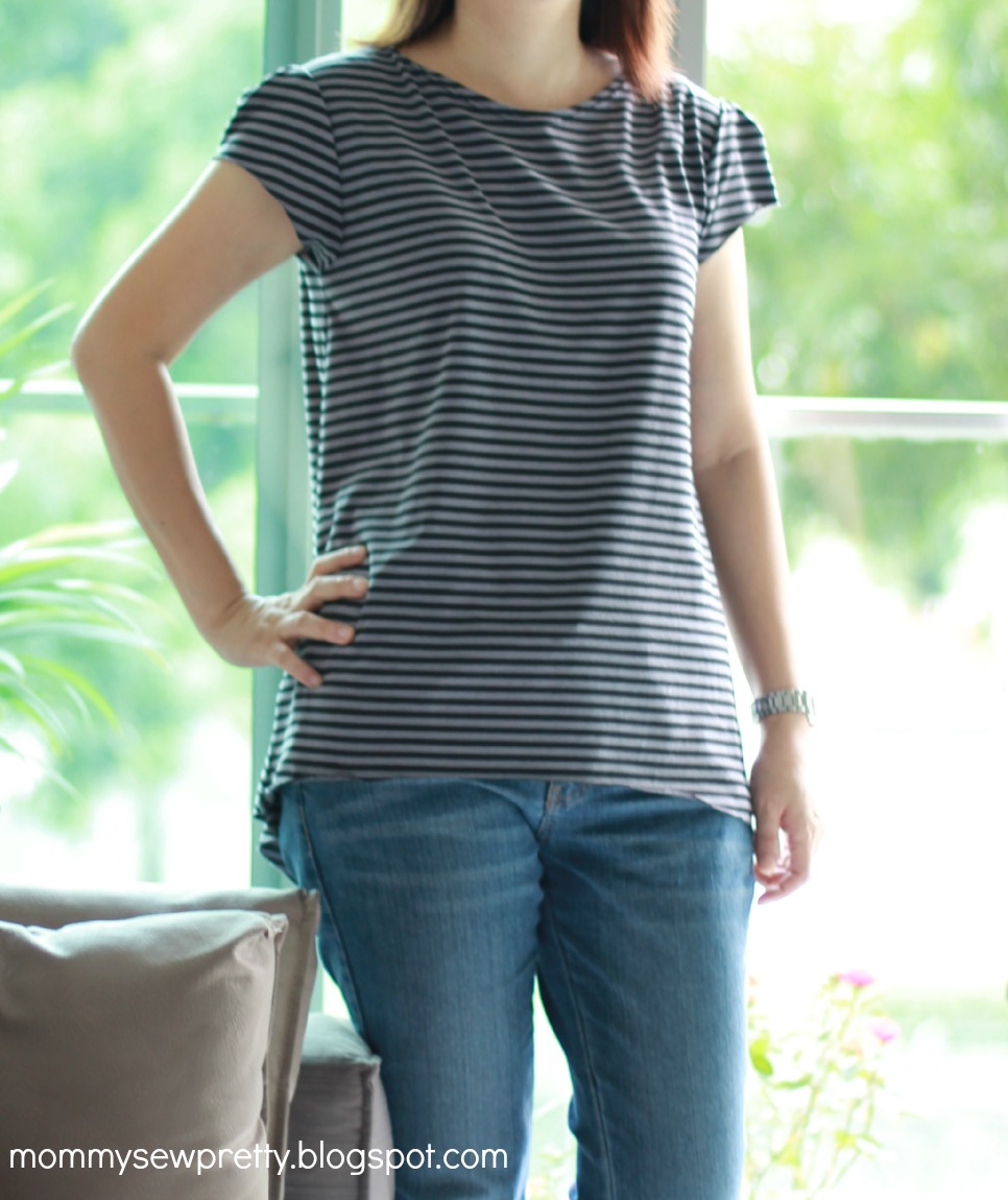 mommy sew pretty Knit Tapered Tshirt