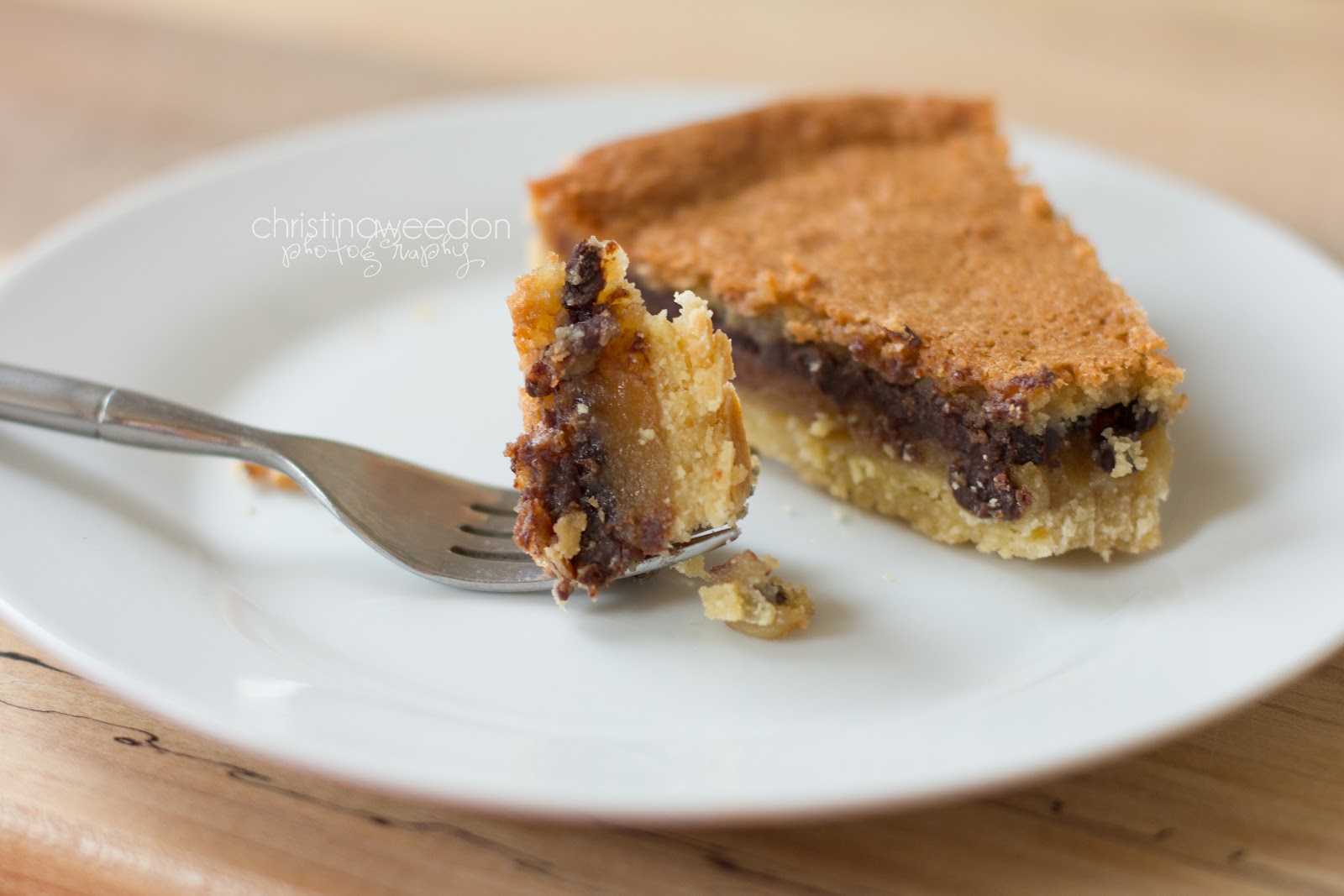 Dandelions on the Wall Chocolate Chip Cookie Pie {gluten, dairy, and
