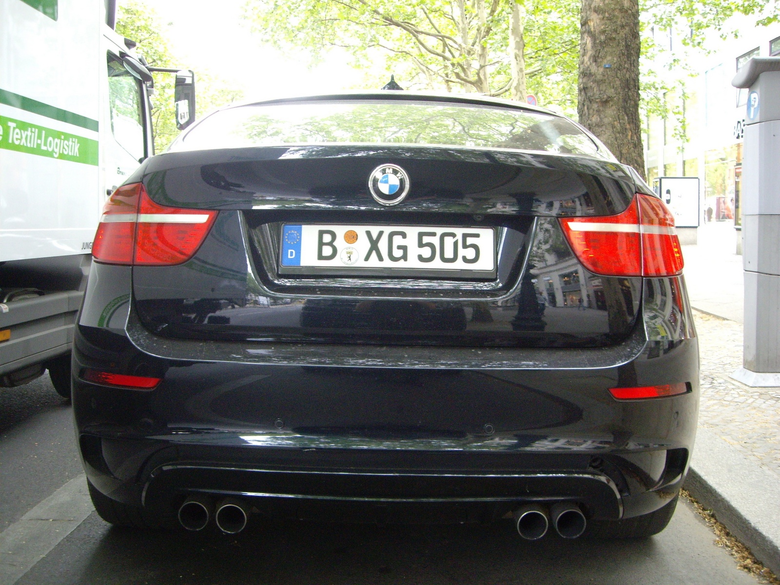 Vehicle registration plates of BMW X6 & Mercedes ML Berlin, Germany
