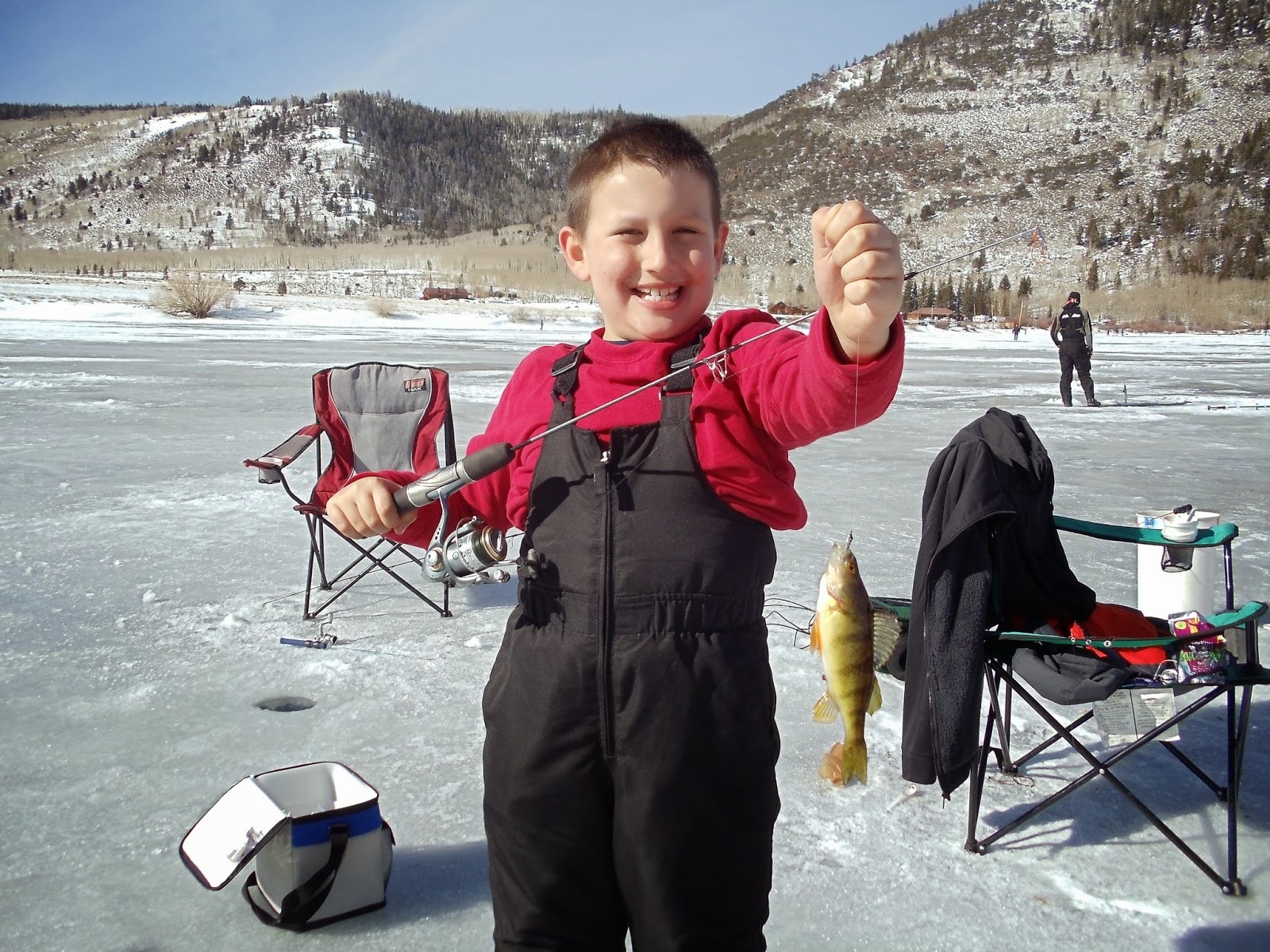 Utah Fisherman Fish Lake Perch Tournament
