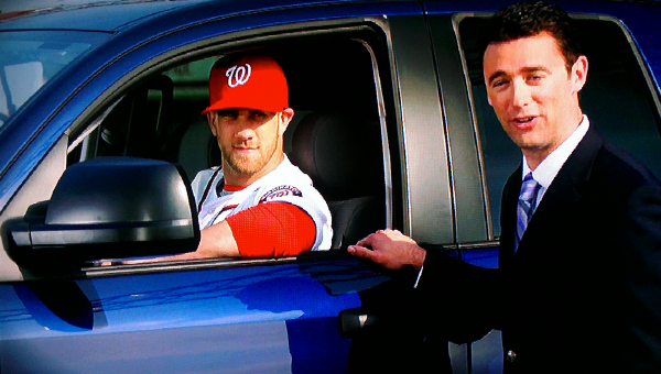 Woeful Nats Bryce Harper Vs Toyota Tundra Commercial Featuring Masn S Dan Kolko