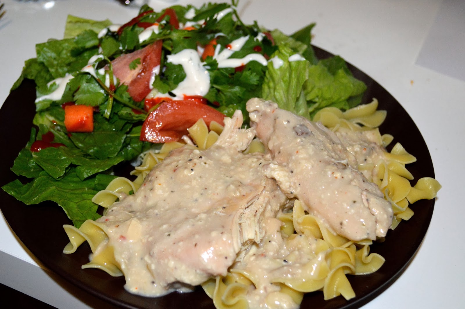 Darn Good Dinner Italian Ranch chicken