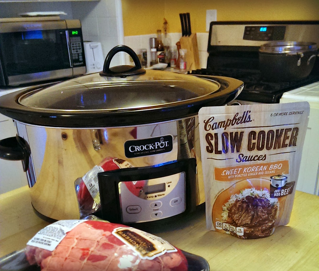 Bonggamom Finds Campbell's Slow Cooker Sauces review and giveaway