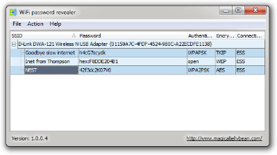 WiFi Password Revealer 1.0.0.4 portable
