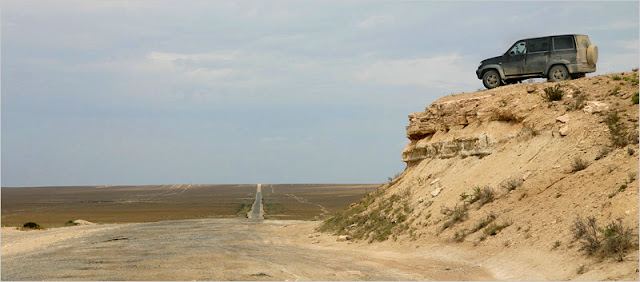 Казахстан, Мангистауская область, плато Устюрт.
