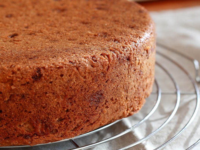 Lemon Drop Banana Toffee Cake