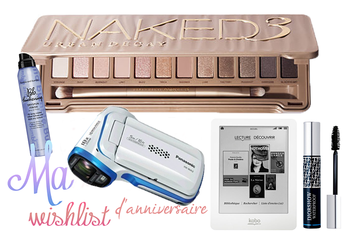 Ma wishlist d'anniversaire Ma wishlist d'anniversaire pour mes 21 ans