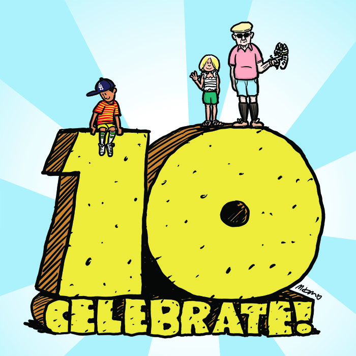 Author/Illustrator Matthew Holm SUNNY SIDE UP is a New York Times