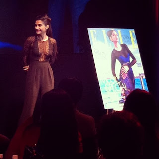 Actress Sonam Kapoor at Elle Beauty Awards 2013 