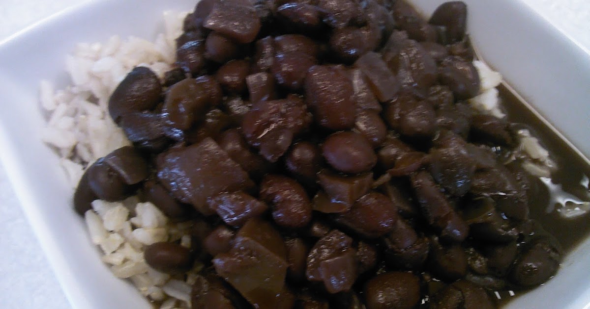 My Vegan Voyage and Vegan Recipes VEGAN CUBAN BLACK BEANS (SLOWCOOKER)