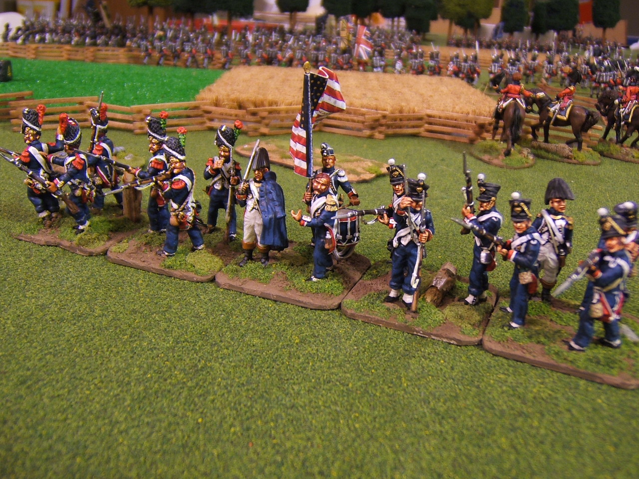 Dots of Paint Plauche's Battalion "disbanded"