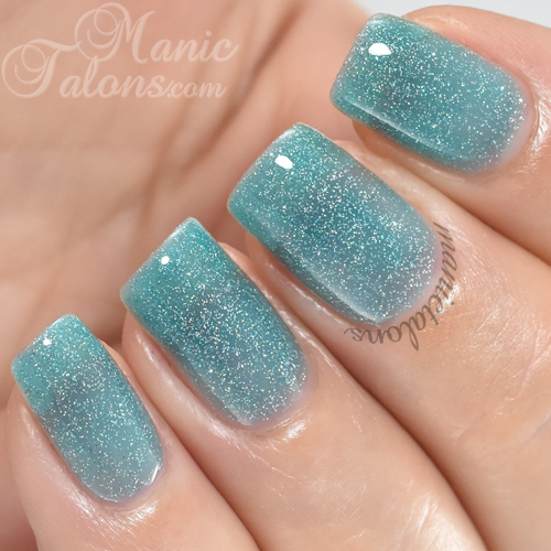 Madam Glam One Step Rise and Sky Swatch