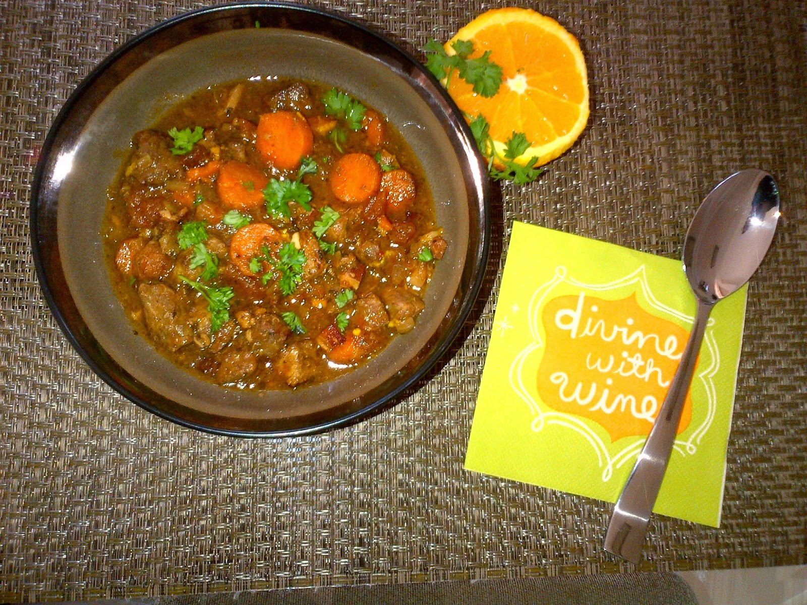 ReceptiRecipes "Provencal" Teleci Gulas / "Provencal" Veal Stew in