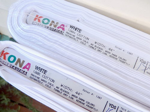 Kona Cotton - White