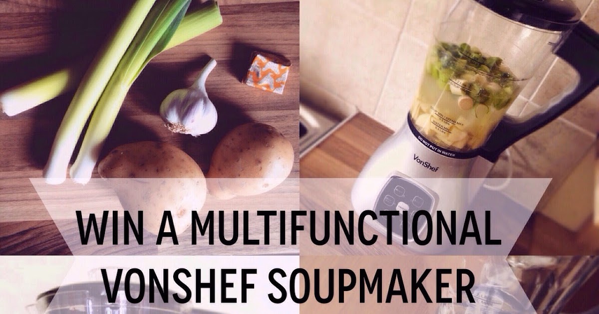 Mama OWL Blog VonShef Multifunctional Soup Maker Review & Giveaway