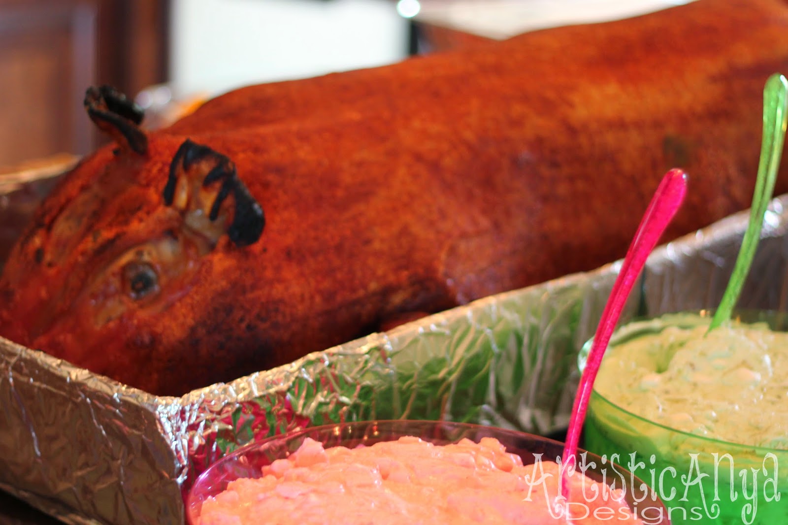 Artistic Anya Designs: Hawaiian Luau Party