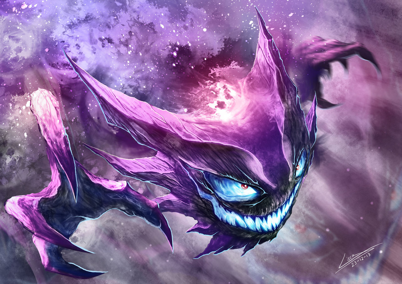 Shiny Mega Gengar is life  Gengar pokemon, Gengar, Pokemon