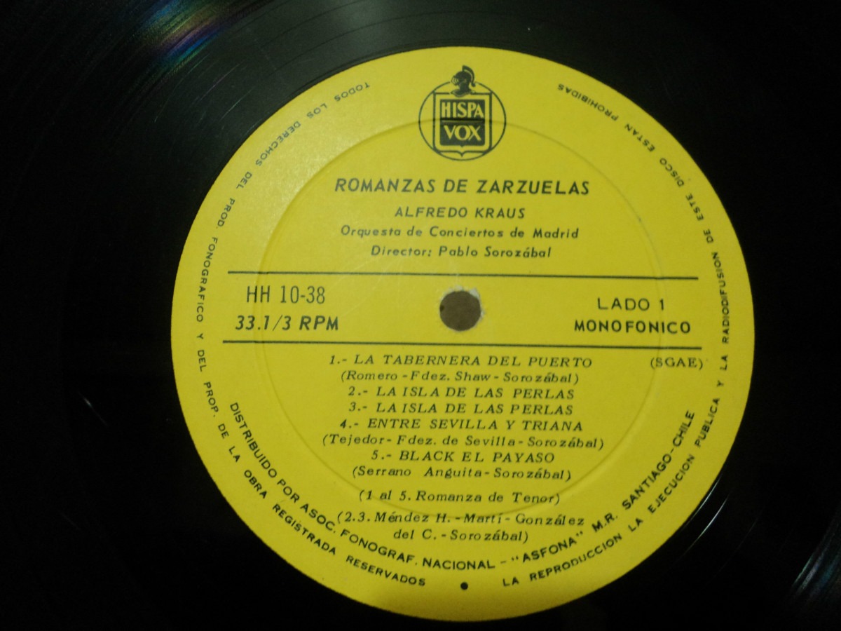 ZARZUELAS DE COLECCION Krausromanzas De Zarzuela