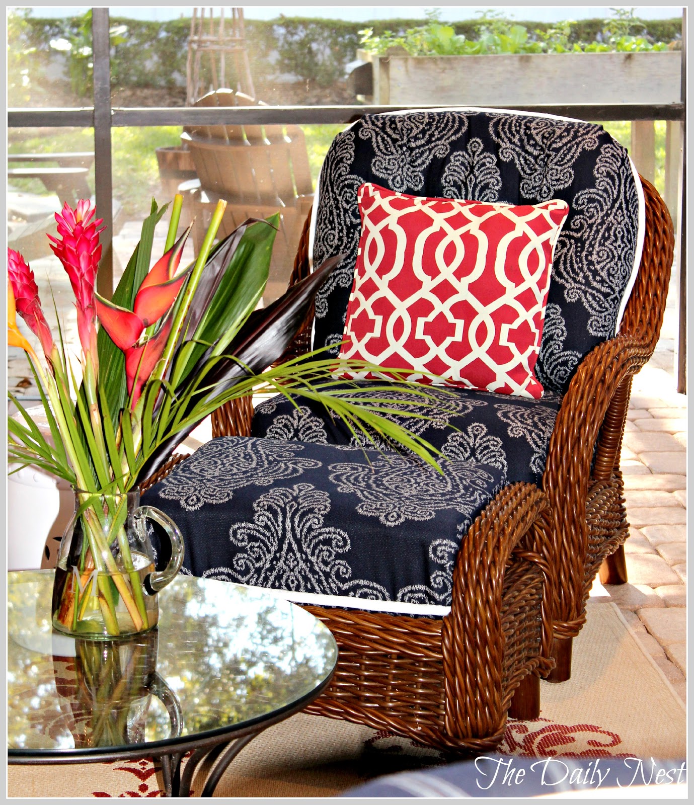 Back Porch Furniture…Redo!