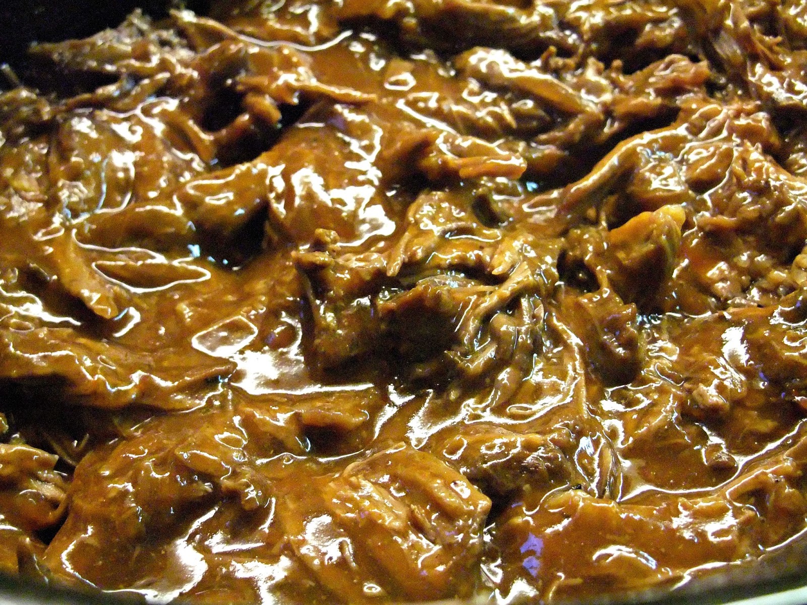Susan's SavourIt! Best Ever Slow Cooker BBQ Pulled Beef...